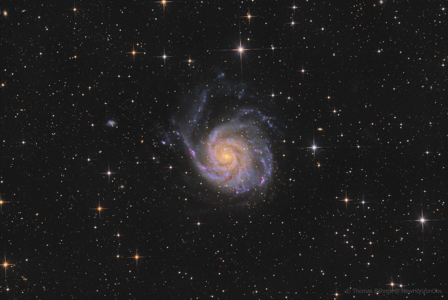 M101 - Feuerradgalaxie